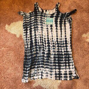 TRAVIDA LIFE Tye Dye Print Colleen Sundress Beach Summer Dress Sz XS NWT-TR5638